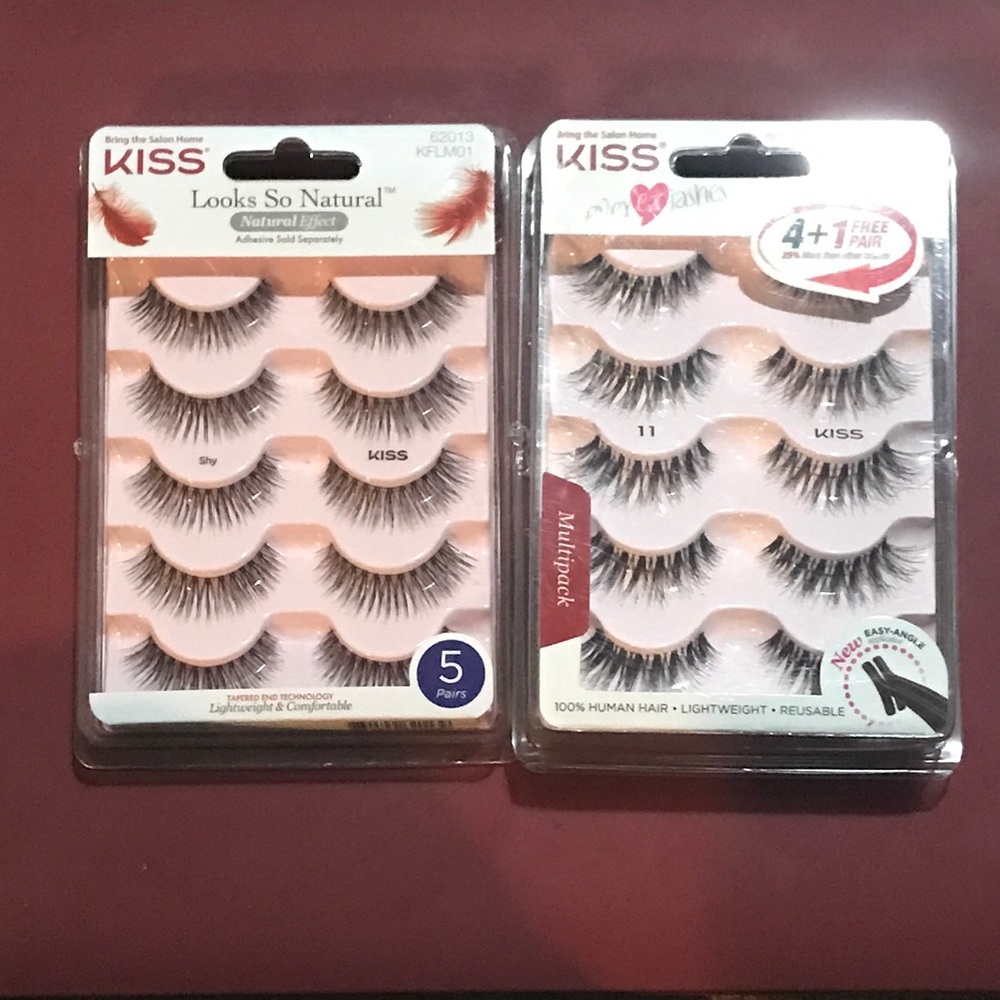 Kiss Lashes and Duo lash Glue